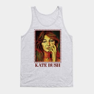 Kate Bush /// Retro Aesthetic Fan Art Design Tank Top